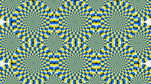 optische Täuschung: Kreisillusion