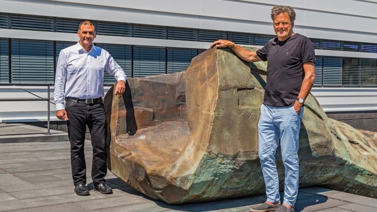 Bochumer Forschungsteam: Samir El-Mashtoly (links) Klaus Gerwert